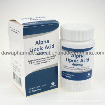 Fertige Medizin für Anti-Age-Alpha-Liponsäure-Kapseln